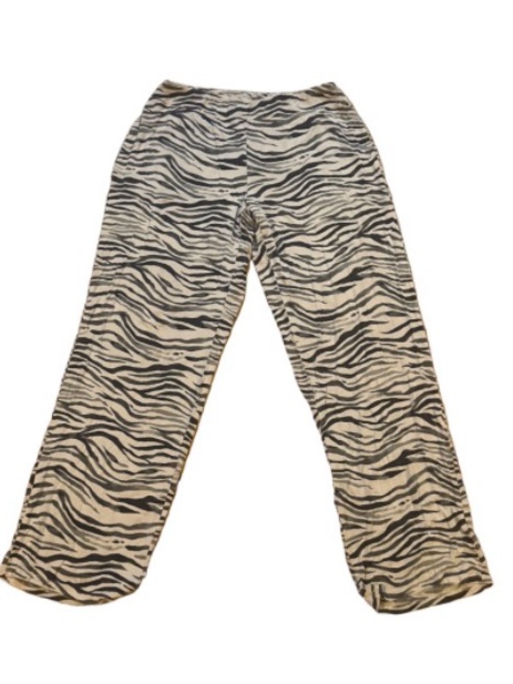 Soma intimates Zebra Stripe pj Pants - Black & Cream